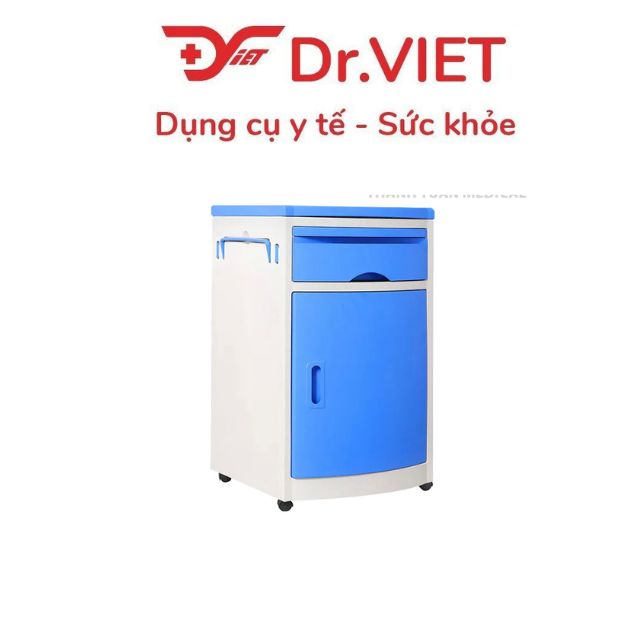Tủ xe đẩy dụng cụ cấp cứu cao cấp TJM-T03