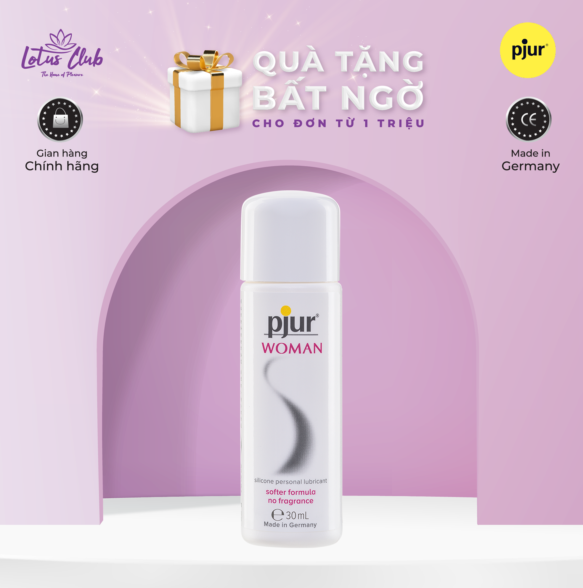 Gel bôi trơn silicone pjur WOMAN 30ml