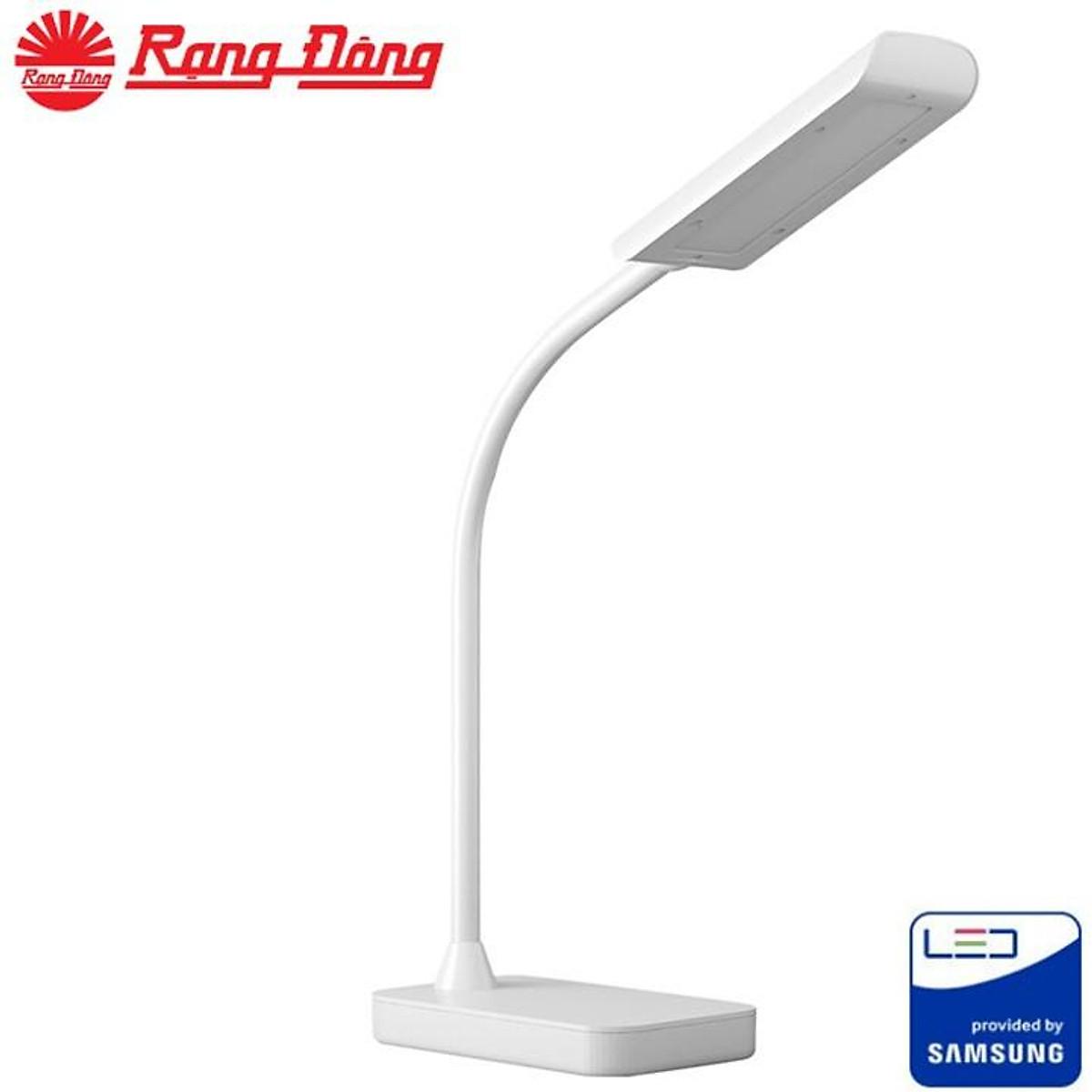 Đèn bàn cảm ứng đổi màu, chống cận 6W LED Rạng Đông, 3 cấp ánh sáng RL-20.LED