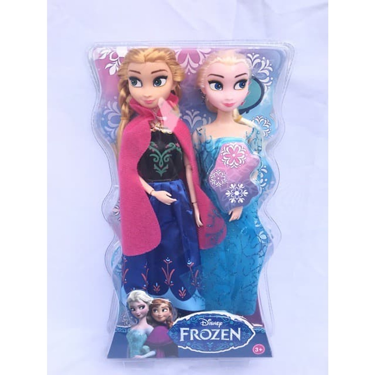 Set 2 Búp Bê Nữ Hoàng Băng Giá Elsa Và Anna Có Khớp