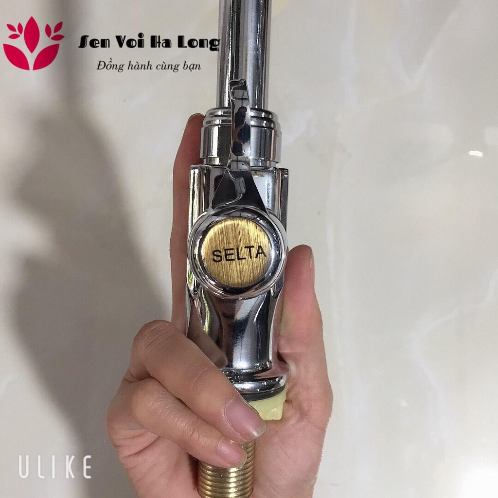 Vòi rửa chén bát đơn lạnh chất lượng cao,vòi rửa bát cần cứng gắn tường gắn chậu