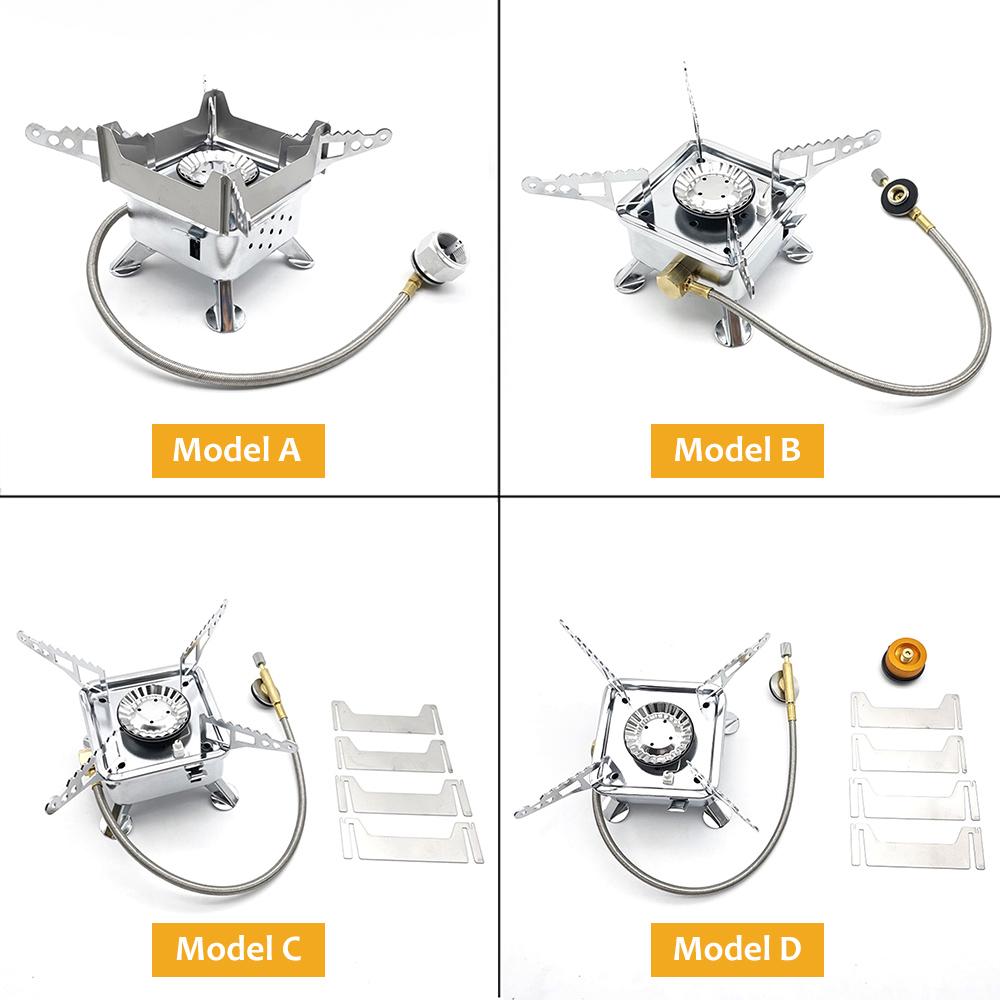 Bếp gas mini nấu ăn, cắm trại di động ngoài trời