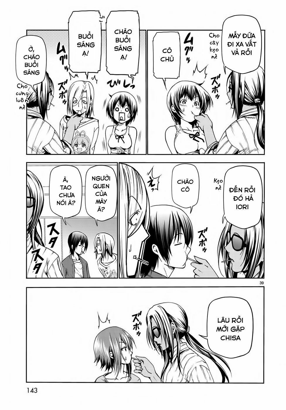 cô gái thích lặn - grand blue chapter 50 28