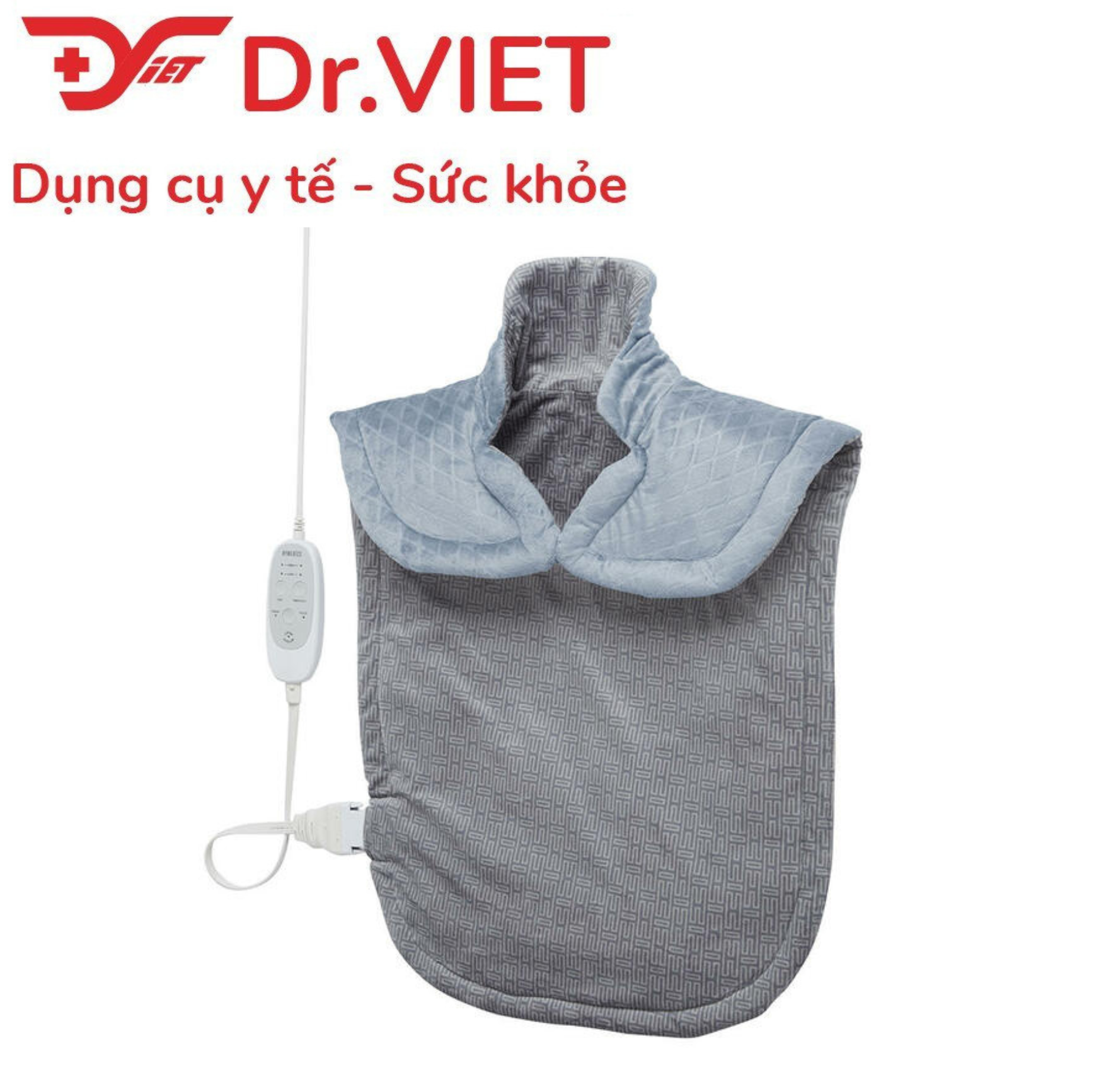 Tấm choàng vai cổ, làm ấm và massage Homedics HPM-W36ALJ