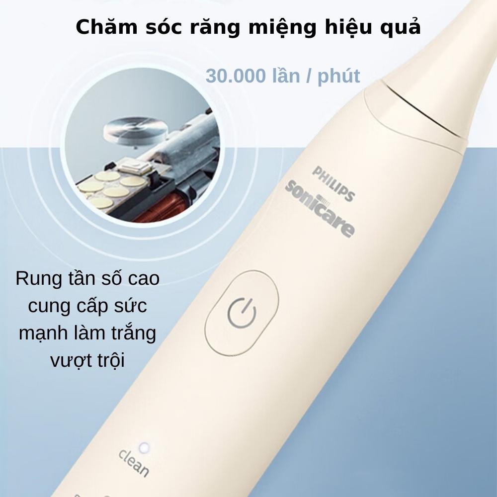 Bàn chải đánh răng điện Philips HX2471 với 5 chế độ làm sạch Công nghệ Sonicare Advanced Sonic - Hàng nhập khẩu