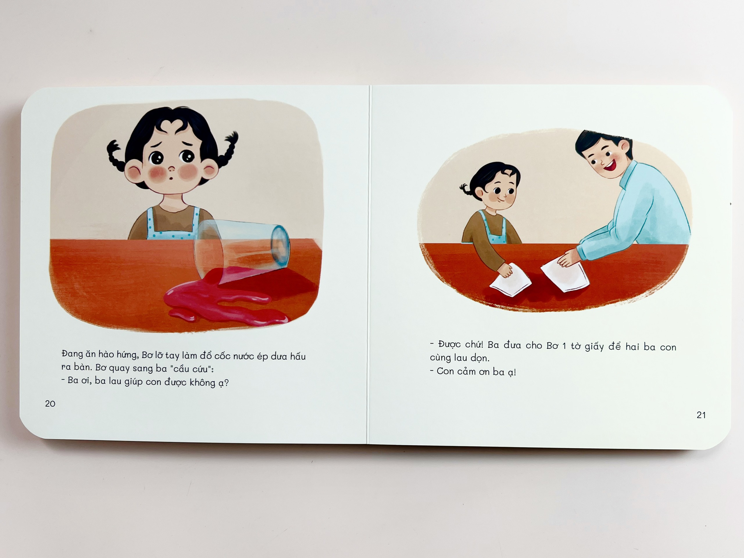 Bộ Sách Kỹ Năng Mềm Cho Bé - Bé Học Ứng Xử - LionBooks - Bộ 4 Cuốn Giấy Bồi Cứng