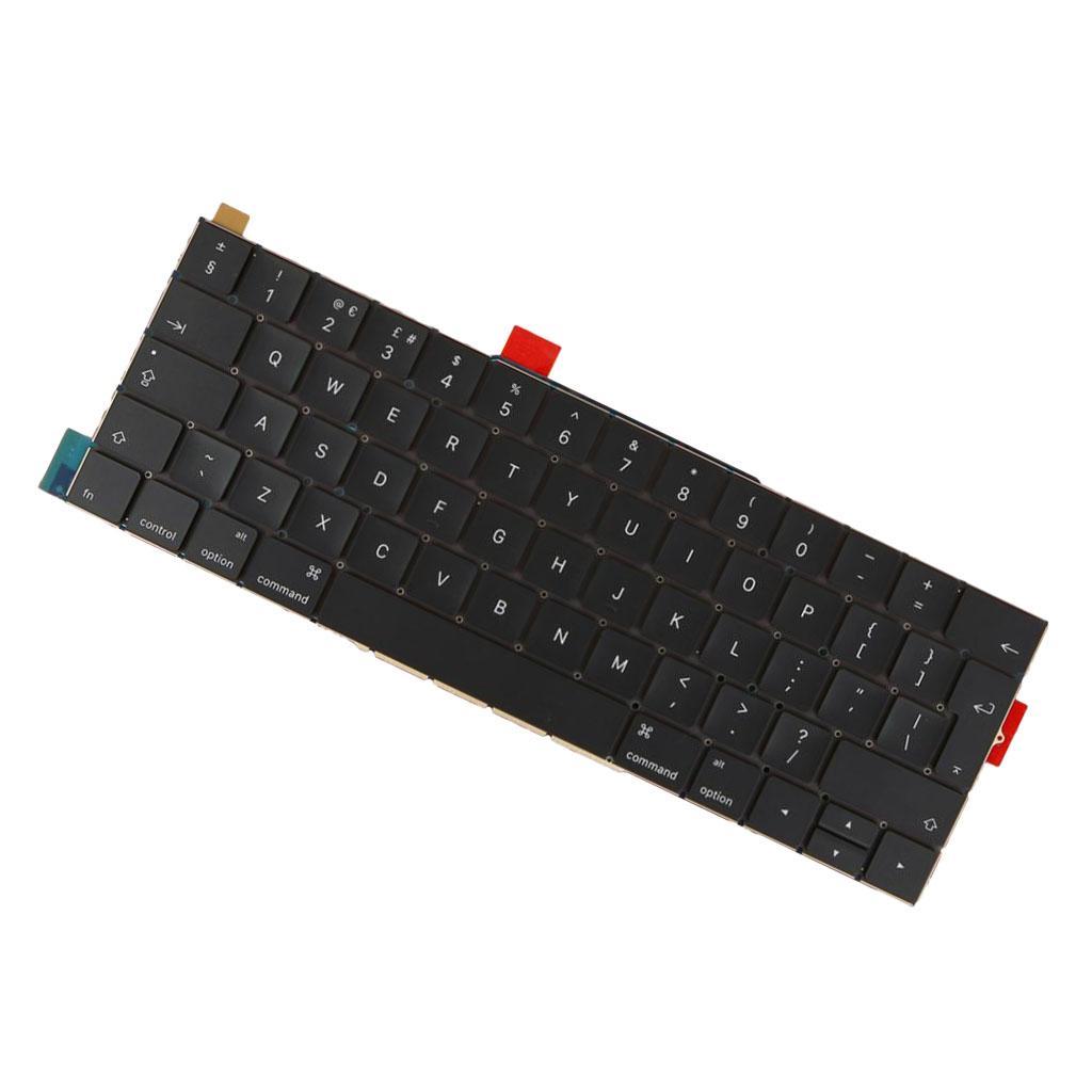 UK Layout - Laptop Backlit Keyboard for Pro 15'' A1707 Black