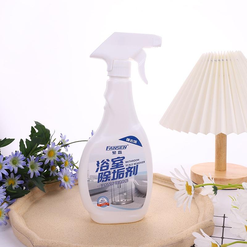Dung dịch tẩy cặn canxi trên bồn sứ, vòi rửa, vách kính, gạch men nhà tắm dạng chai xịt 500ml