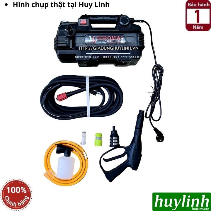 Máy rửa xe áp lực cao chính hãng HIROMA DHL - 1337, model 2020 công suất 2200w, áp lực cực mạnh là dòng máy rửa xe được đa số khách hàng yêu thích và tin chọn