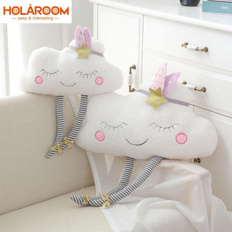 Đám Mây Sang Trọng Đồ Chơi Gối Trang Trí Cho Ghế Sofa Phòng Ngủ Búp Bê Nhồi Bông Đệm Trẻ Em Quà Tặng Giáng Sinh Tăng Cường Trang Trí Nhà