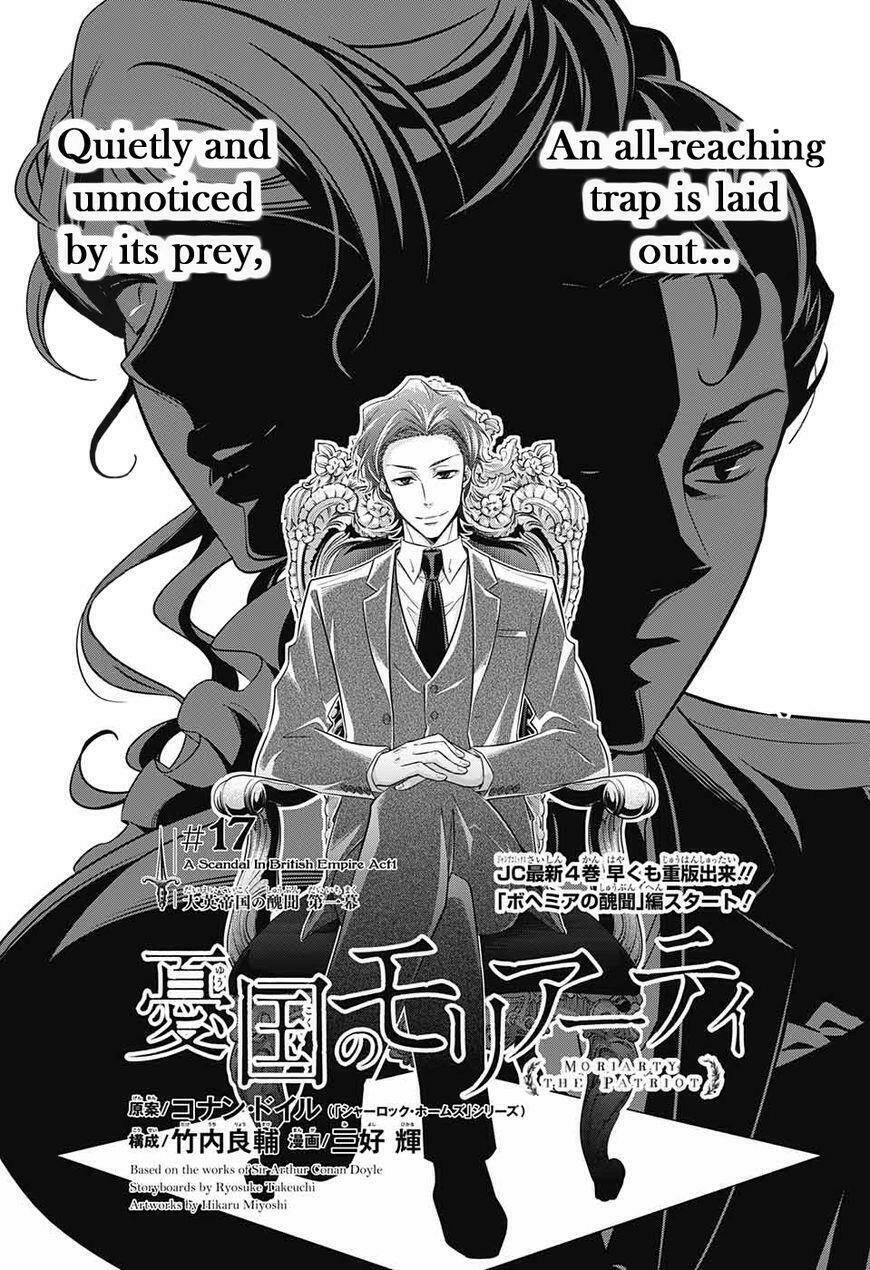 nhà ái quốc moriarty chapter 17 1
