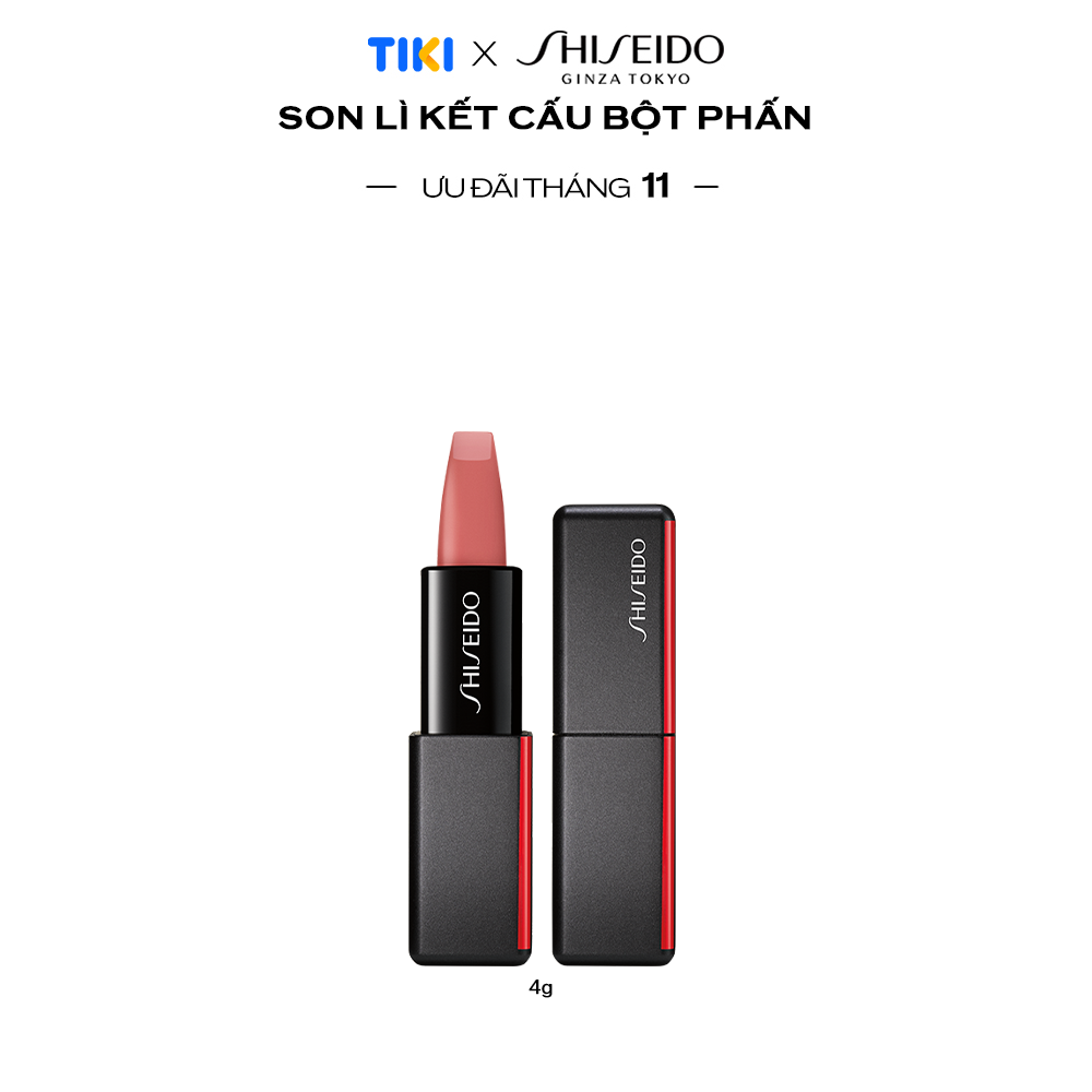 Son Lì Kết Cấu Bột Phấn Shiseido Modernmatte Powder Lipstick (4g)