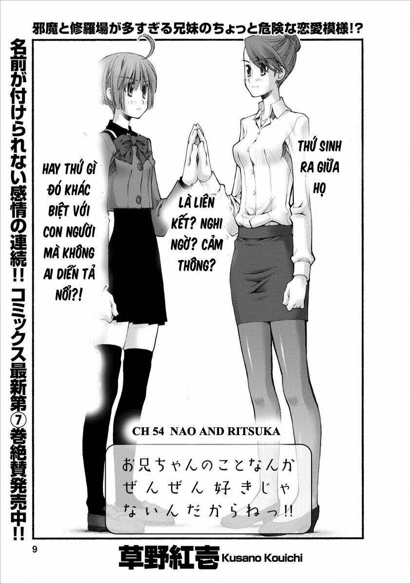 oniichan no koto nanka zenzen suki ja nai n da kara ne!! chapter 54 10