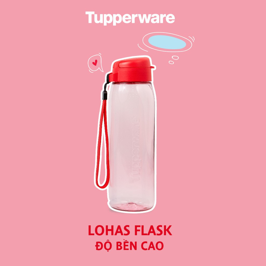 Bình nước Lohas Flask TUPPERWARE CHÍNH HÃNG