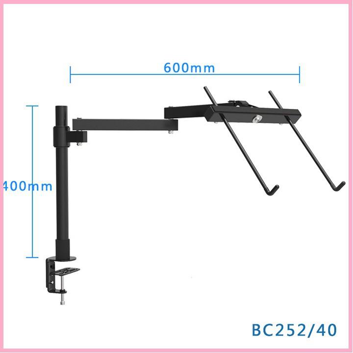 RE0371 Giá đỡ laptop kẹp bàn 60cm khung thép đa năng - Giá đỡ laptop - Giá đỡ cho máy tính bảng