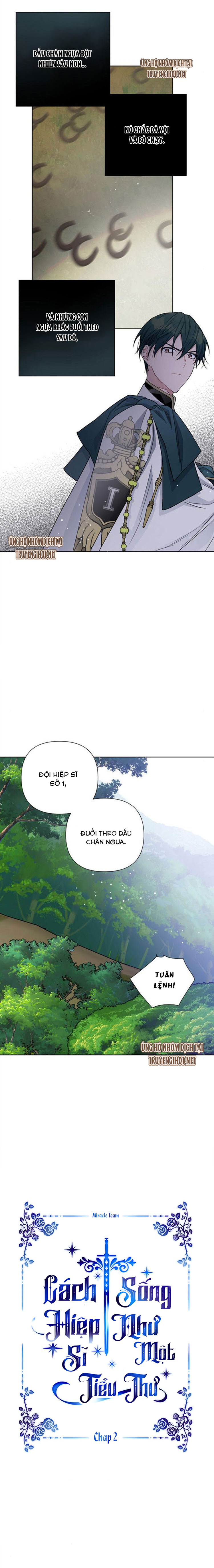 cách hiệp sĩ sống như một tiểu thư chapter 32.1 2