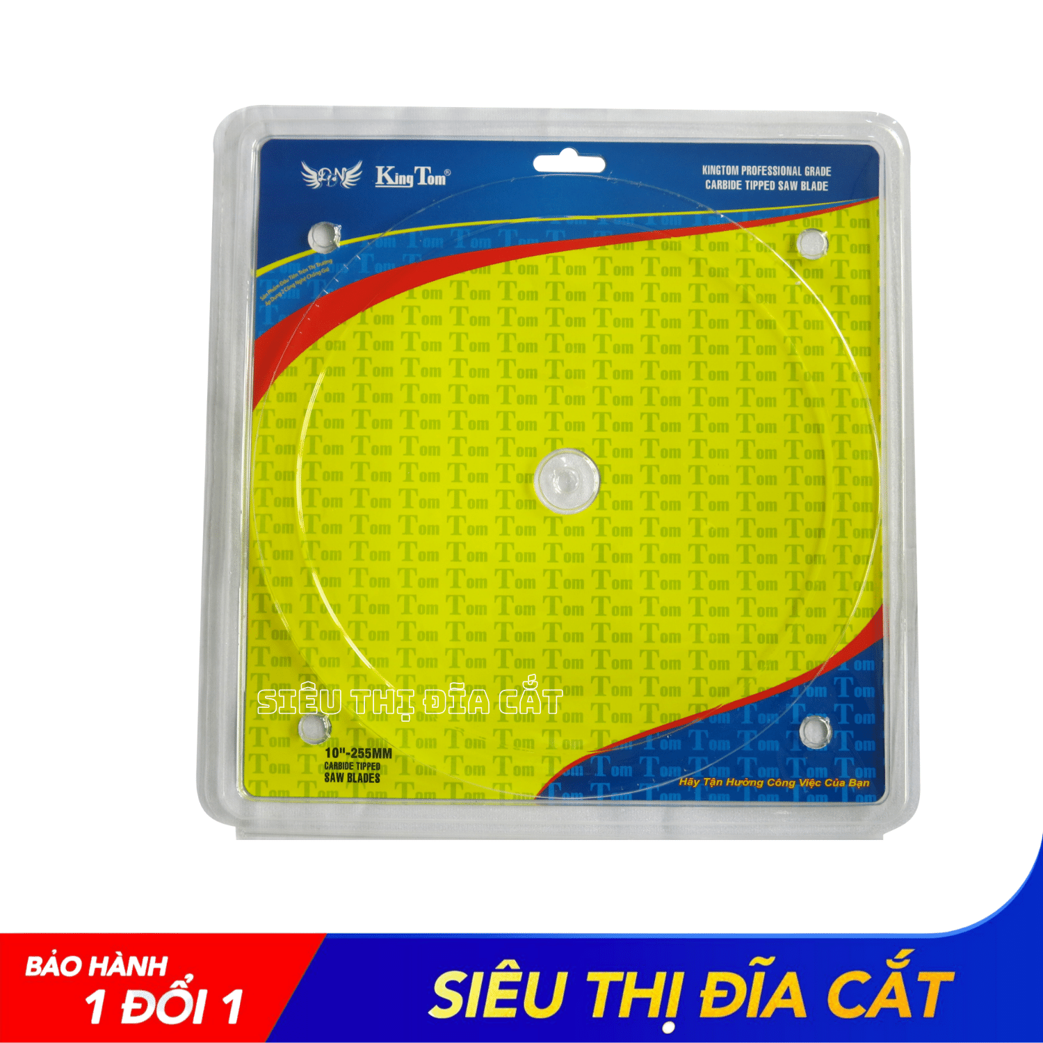 LƯỠI CẮT NHÔM 255-120 RĂNG KINGTOM VÀNG – CHẤT LƯỢNG VÔ ĐỊCH PHÂN KHÚC GIÁ RẺ!