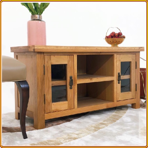 Kệ Tivi 2 cánh kính Tundo 150 x 45 x 50 cm