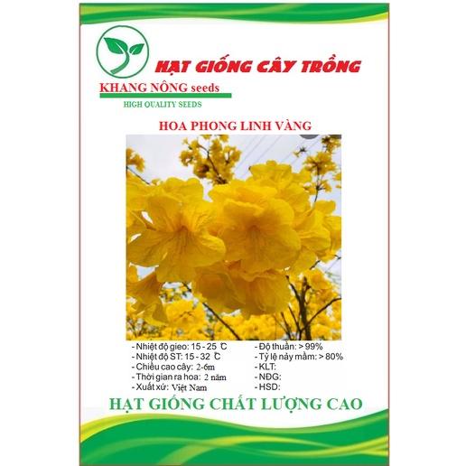 Hạt Giống Cây Hoa Phong Linh Vàng CT542 - Gói 10 hạt