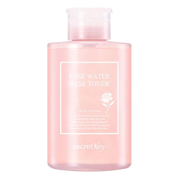 Nước Cân Bằng Da Secret Key Rose Water Base Toner (550ml)