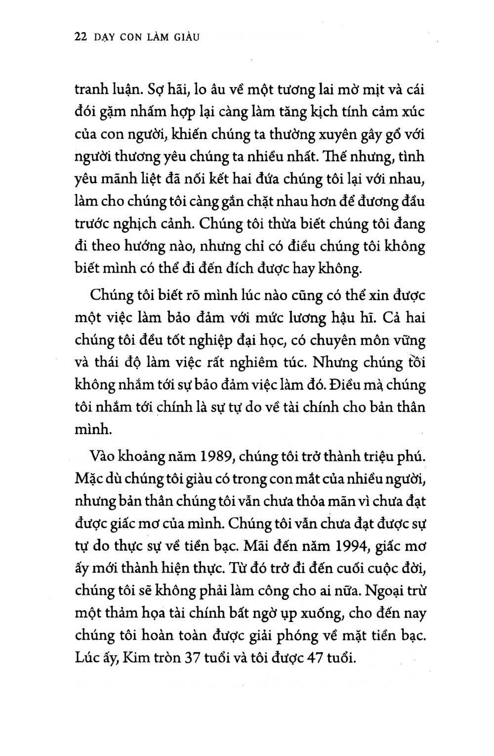 Dạy Con Làm Giàu 02 - Sử Dụng Đồng Vốn - Để Được Thoải Mái Về Tiền Bạc - Trẻ