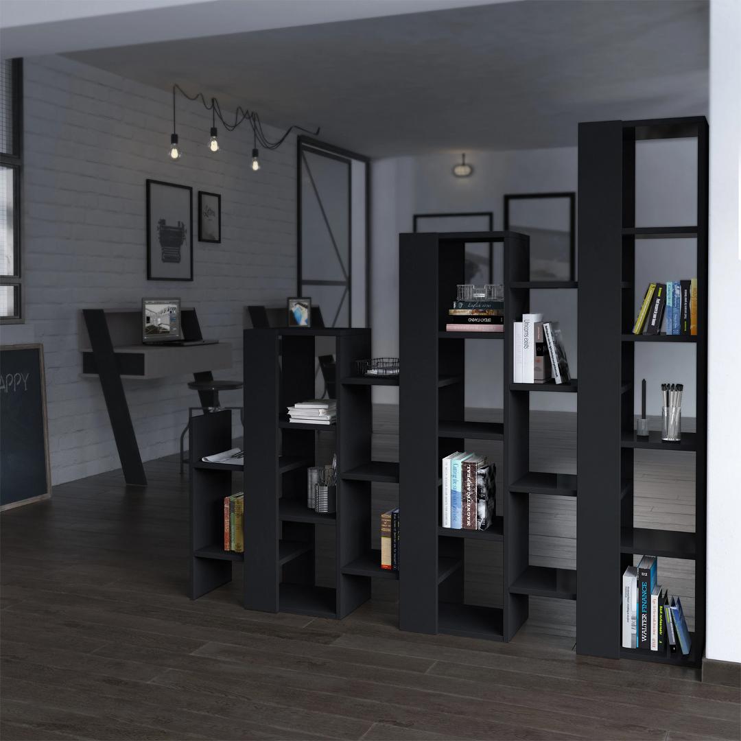 Giá sách gỗ công nghiệp hiện đại thiết kế đẹp SMLIFE Bridgit