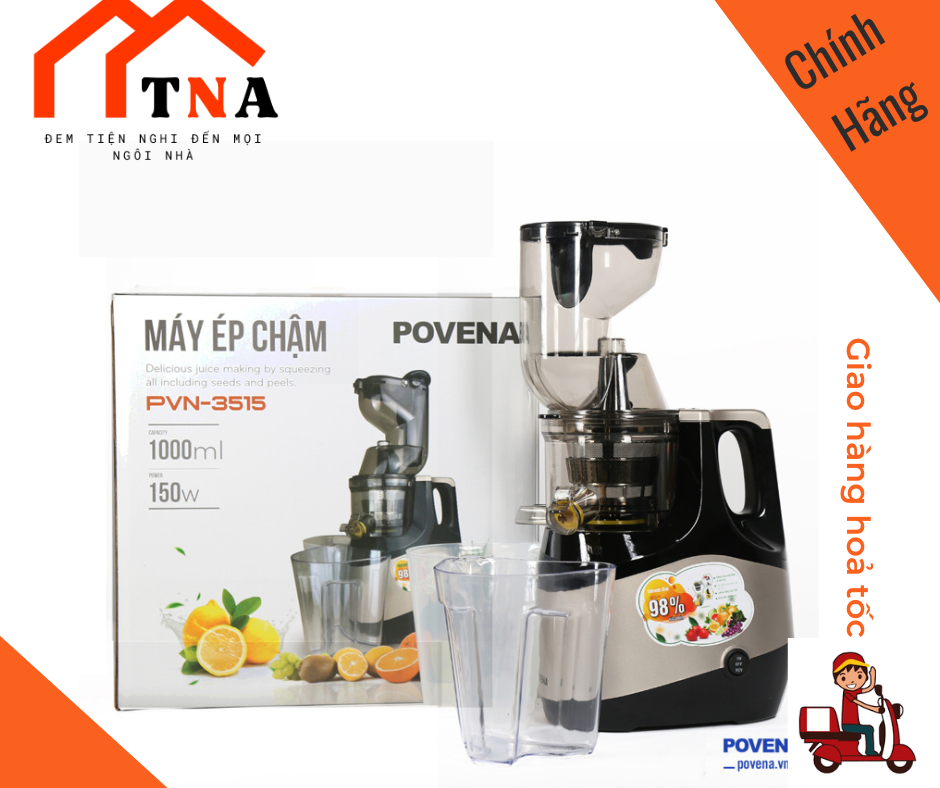 Máy ép chậm Povena PVN-3515