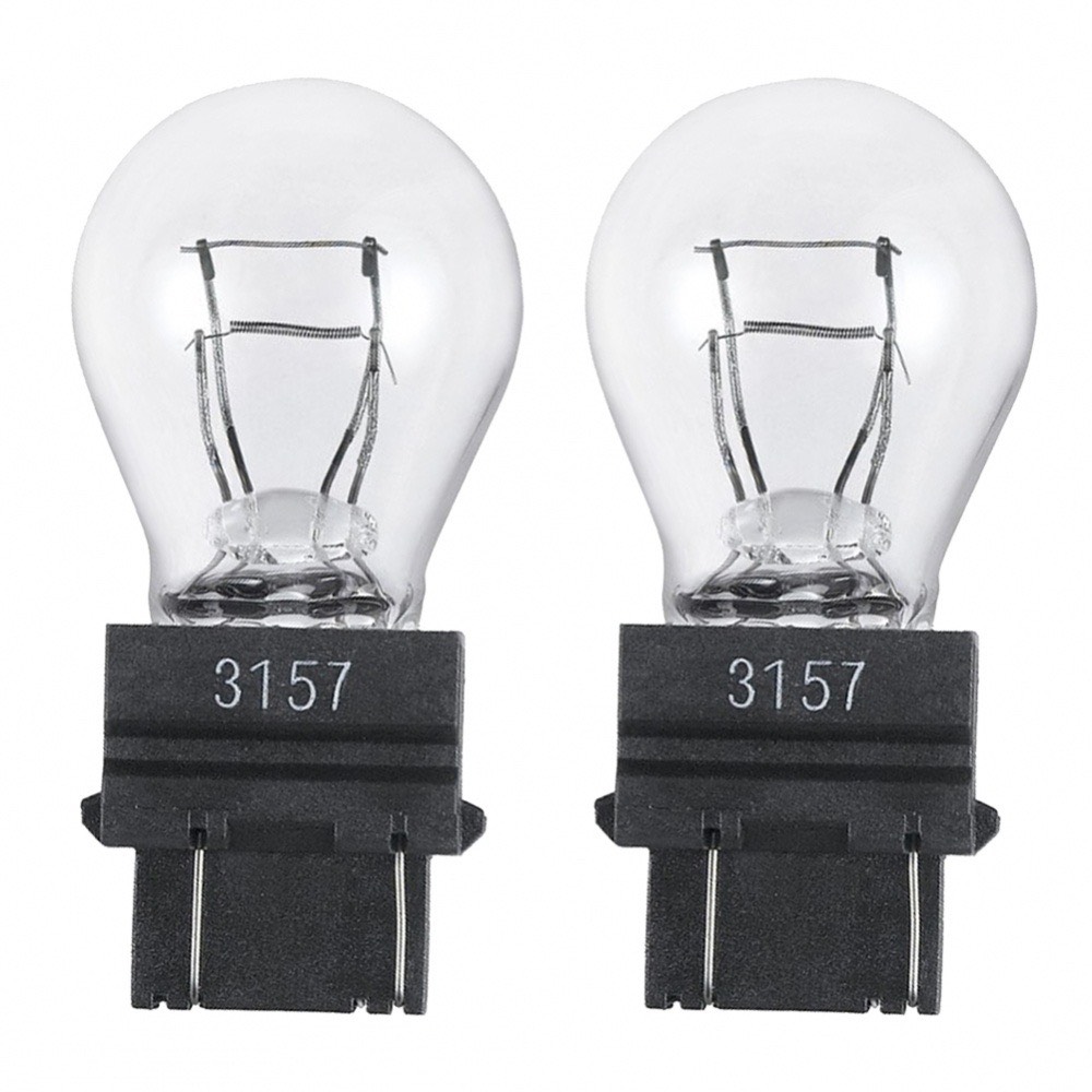 Bộ 2 Bóng phanh ô tô chân cắm 12v 21/5w 2 tóc màu trắng