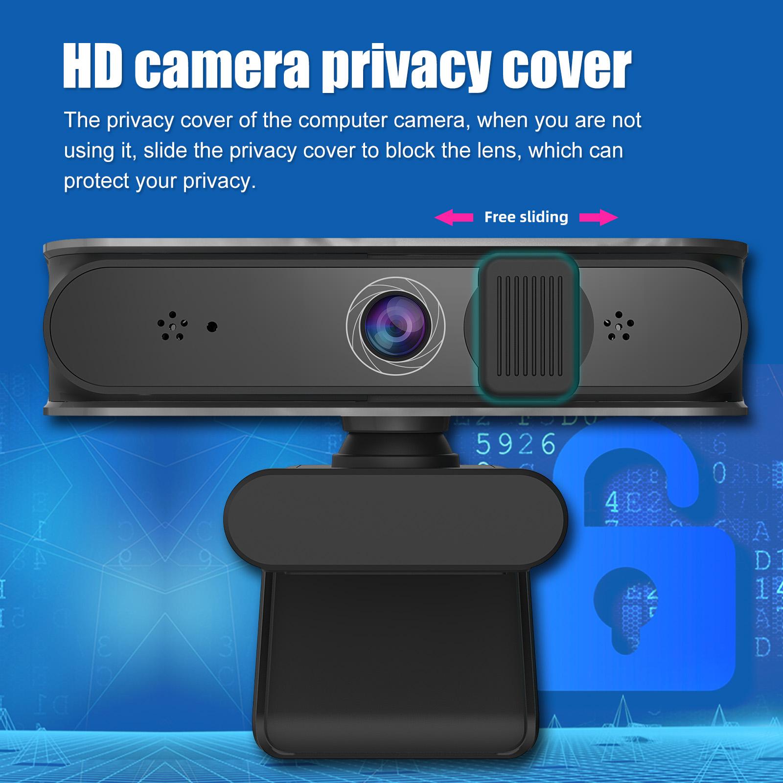 Webcam góc rộng Tự động lấy nét Full HD 5MP 