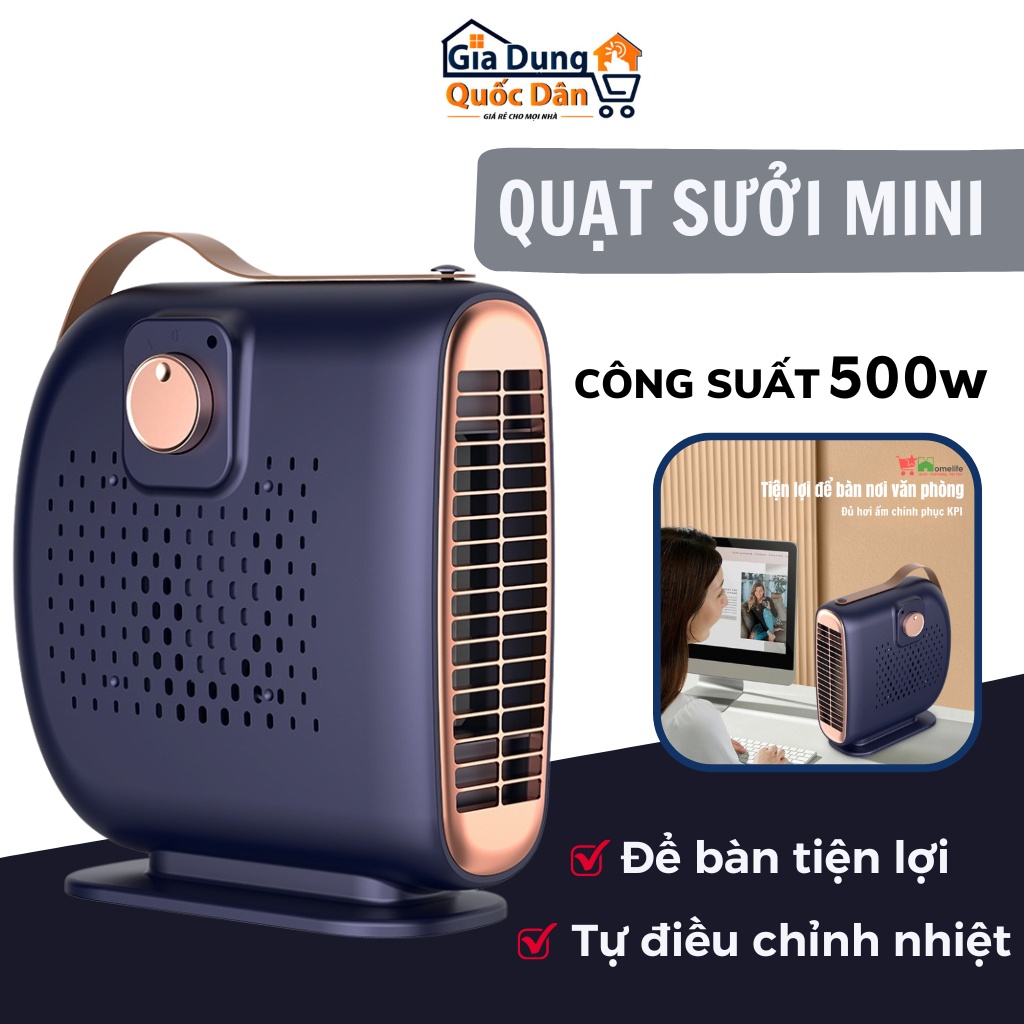 Máy sưởi điện - Quạt sưởi điện mini