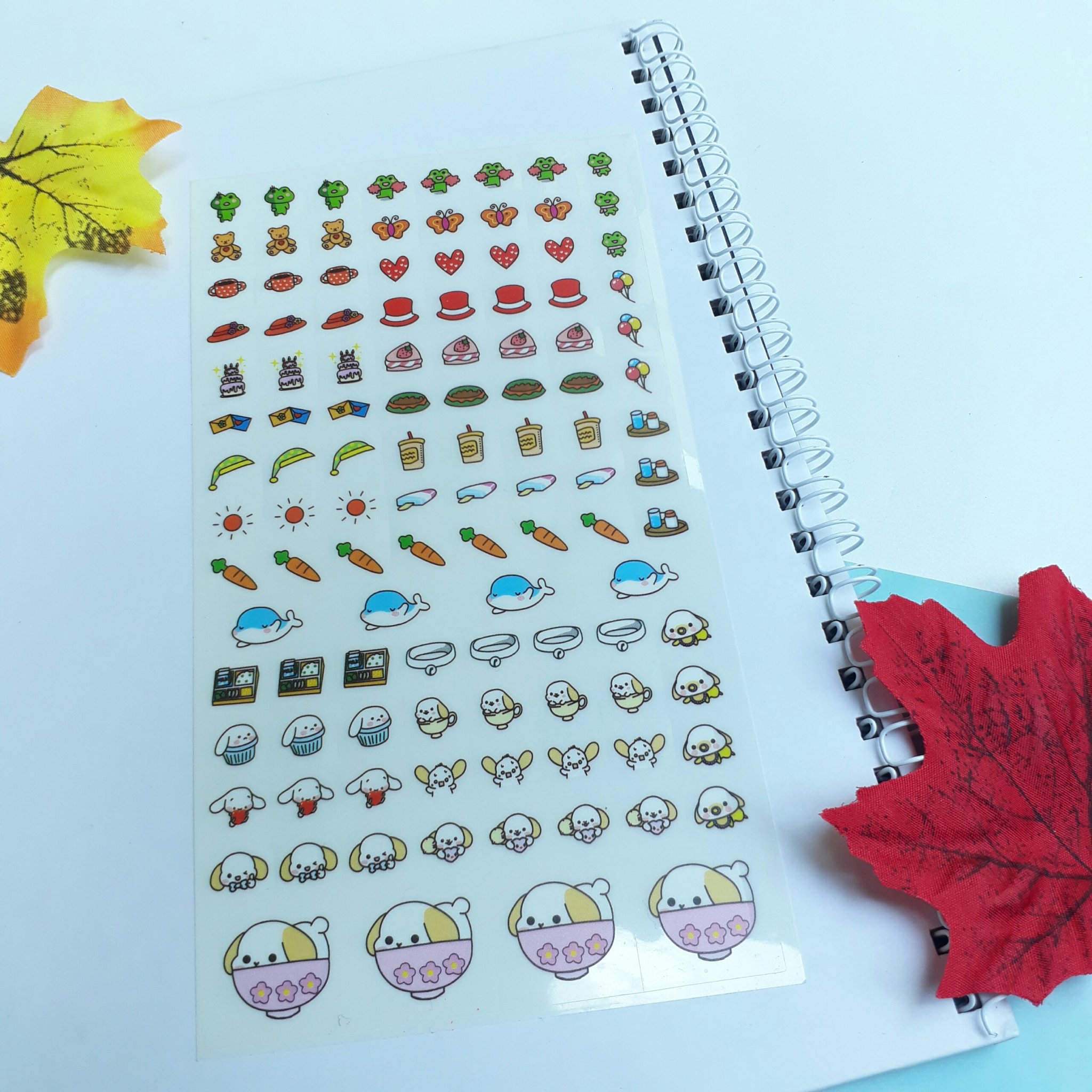 Bộ 6 Miếng Sticker Cún Con Happy