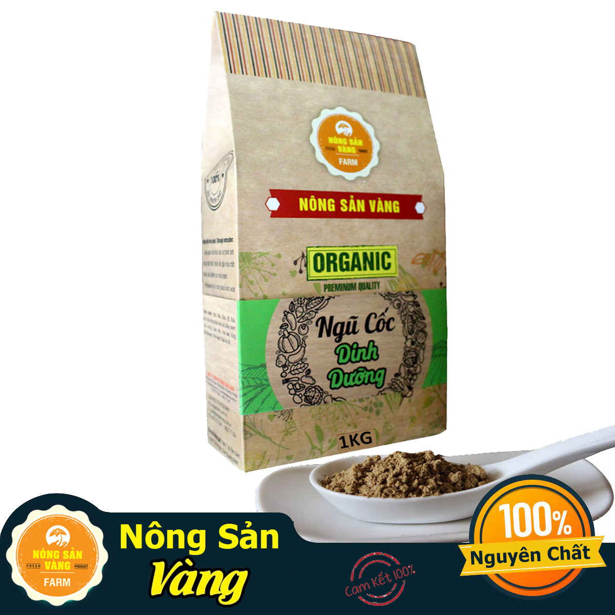 Ngũ Cốc Dinh Dưỡng 1KG - Nông Sản Vàng