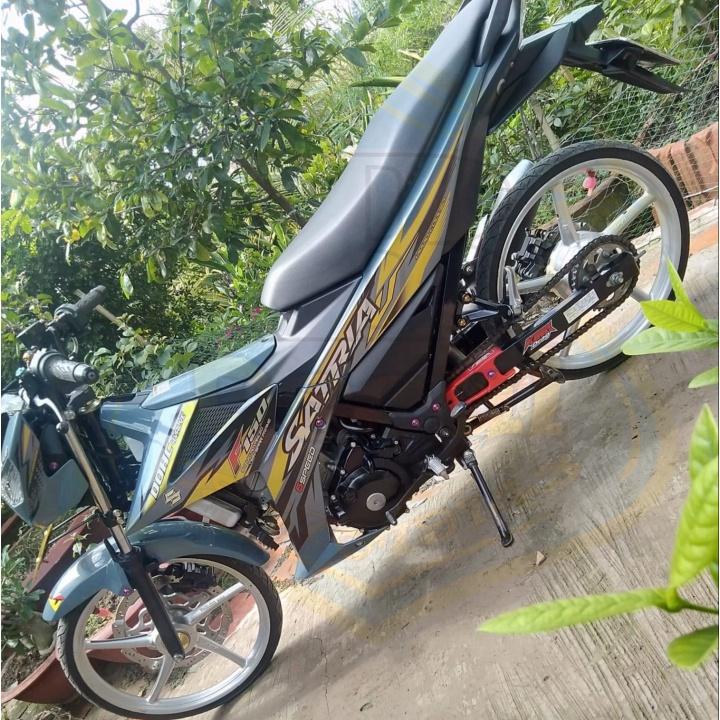 Tem rời dành cho satria fi dán xanh ngọc lục bảo