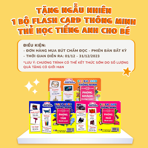 Bút Chấm Đọc-Học Tiếng Anh Tân Việt - Đánh Thức Năng Lực Phi Thường Từ Trẻ Thơ - Phiên Bản 5 Sách