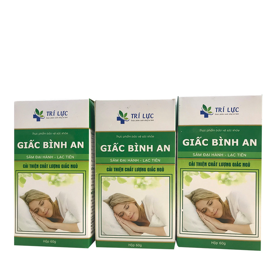 Combo 3 hộp Thực phẩm bảo vệ sức khỏe Giấc Bình An