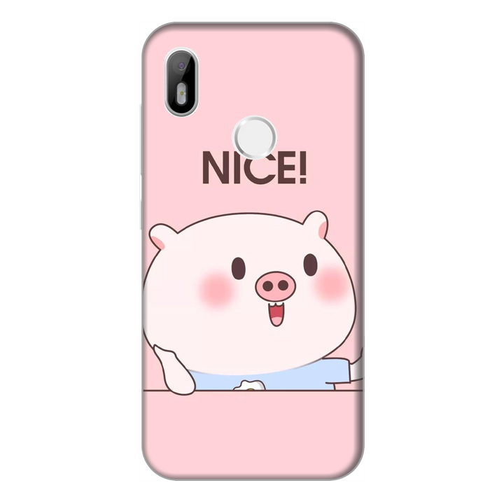 Ốp lưng điện thoại Vsmart Joy 1 hình Heo Con Xinh Xắn - Hàng chính hãng