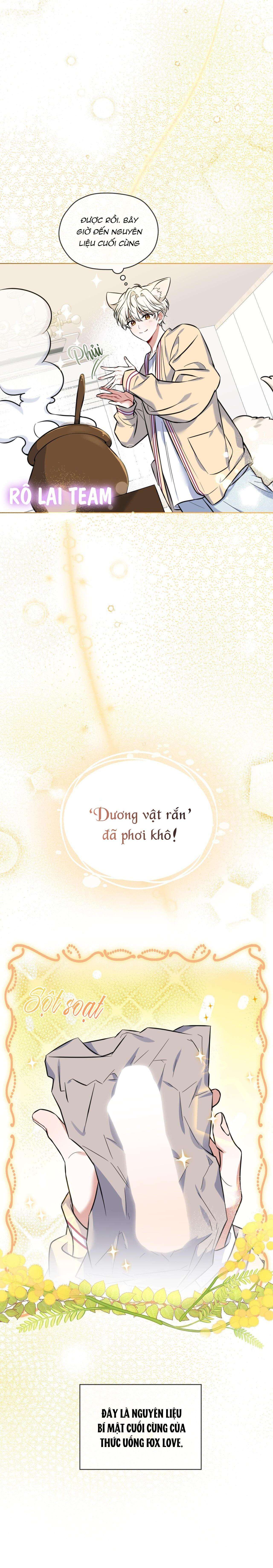 tiệm đồ uống cáo nhỏ chapter 2 2