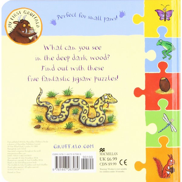 My First Gruffalo: Can You See? Jigsaw book