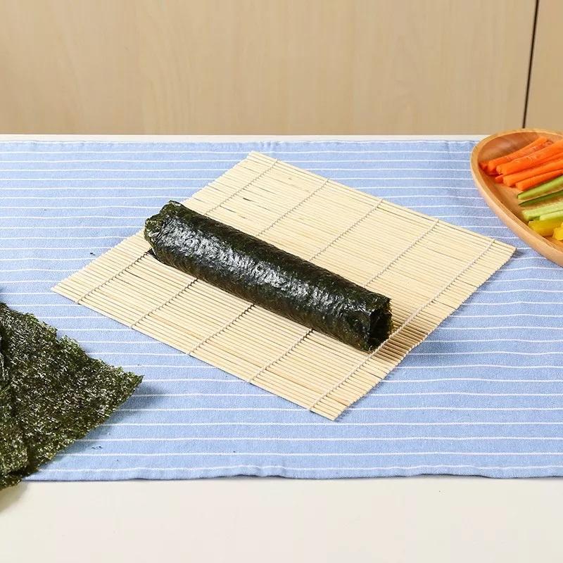 Dụng Cụ Cuộn Sushi - Mành Tre Cơm Cuộn Kimbap Sushi Rong Biển Đa Năng Dễ Sử Dụng