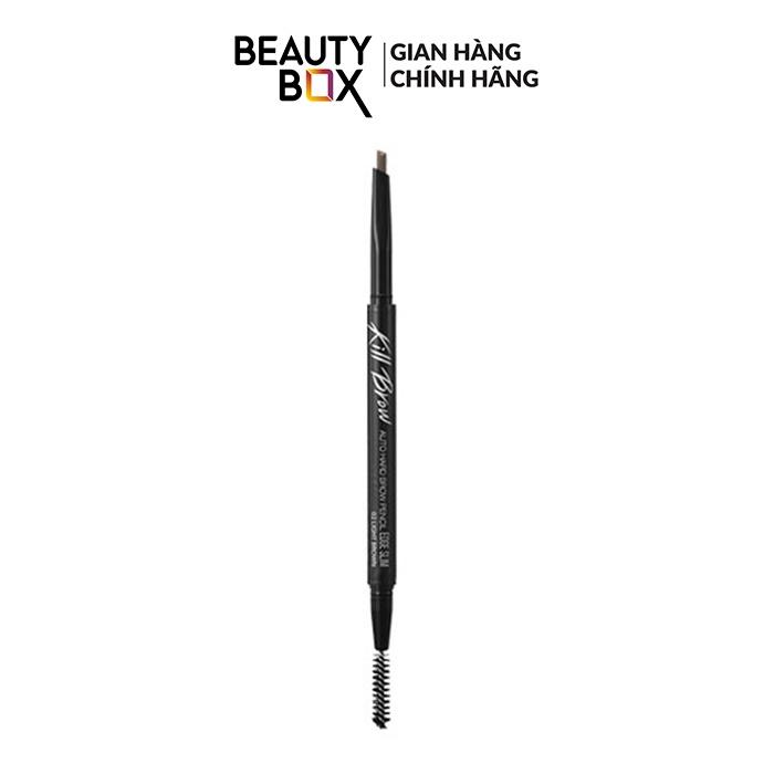 Trang Điểm Chân Mày Clio Kill Brow Auto Hard Brow Pencil Edge Slim 0.1G