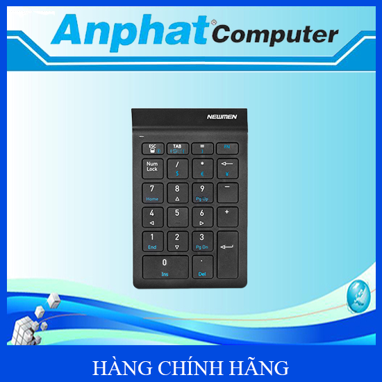 Bàn phím Số không dây Newmen TK-029 ( Wireless 2.4G, USB..) - Hàng Chính Hãng
