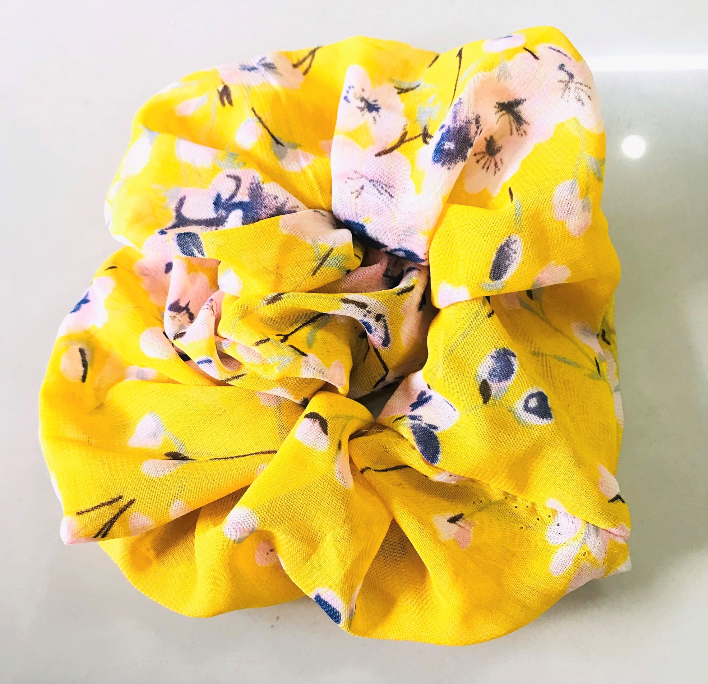 SCRUNCHIES - COMBO 1 - 3 - 5 DÂY CỘT TÓC SCRUNCHIES - NHIỀU MÀU - BẢN TO - DÂY BUỘC TÓC VẢI - CHO BẠN GÁI