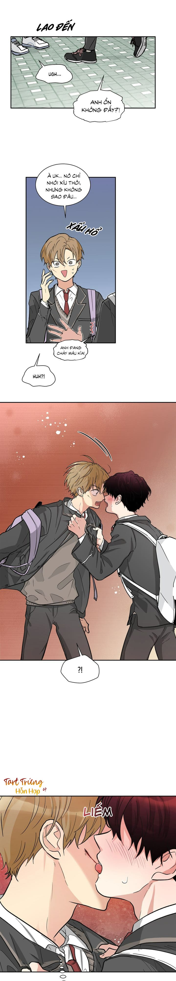 lỡ hàng xóm nhà bên là ma cà rồng thì sao?! chapter 2 17