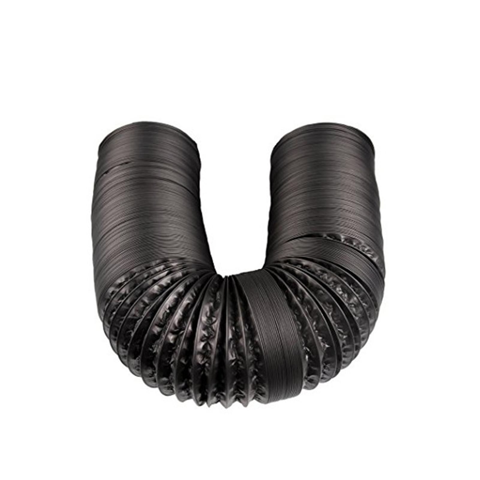 Ống Không Khí Thông Gió 25Ft Linh Hoạt Với 2 Kẹp Để Sưởi Ấm