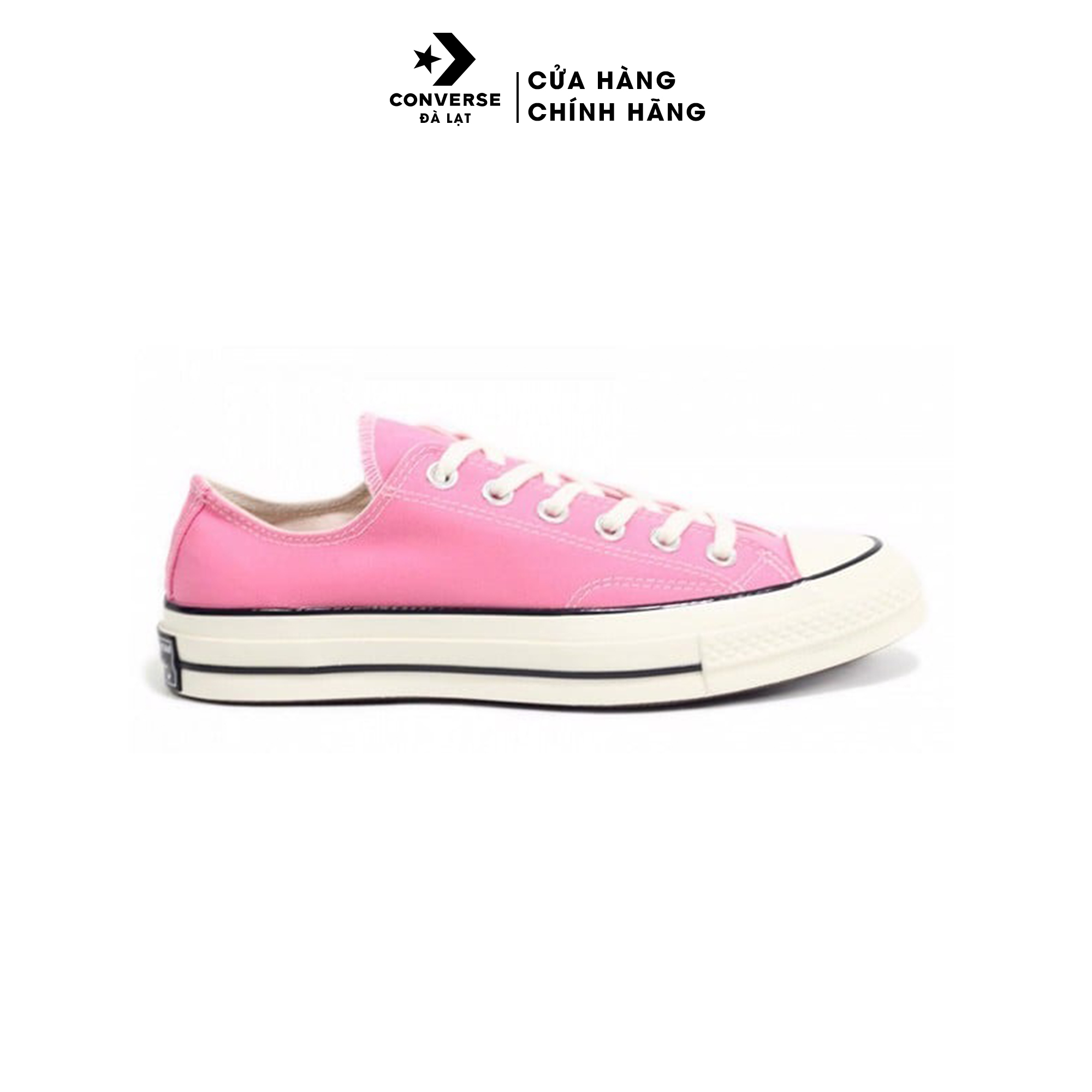 Giày Converse màu hồng Chuck 70 Recycled Rpet Canvas Sneakers thời trang năng động -172681C