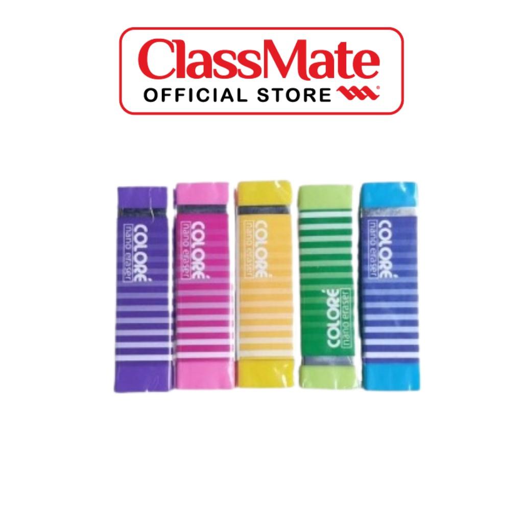 Gôm Tẩy Nano 5 Màu Colore CLASSMATE Giúp Làm Sạch Các Vết Chì Đen,Tiện Dụng, An Toàn Cho Bé CL-ER803