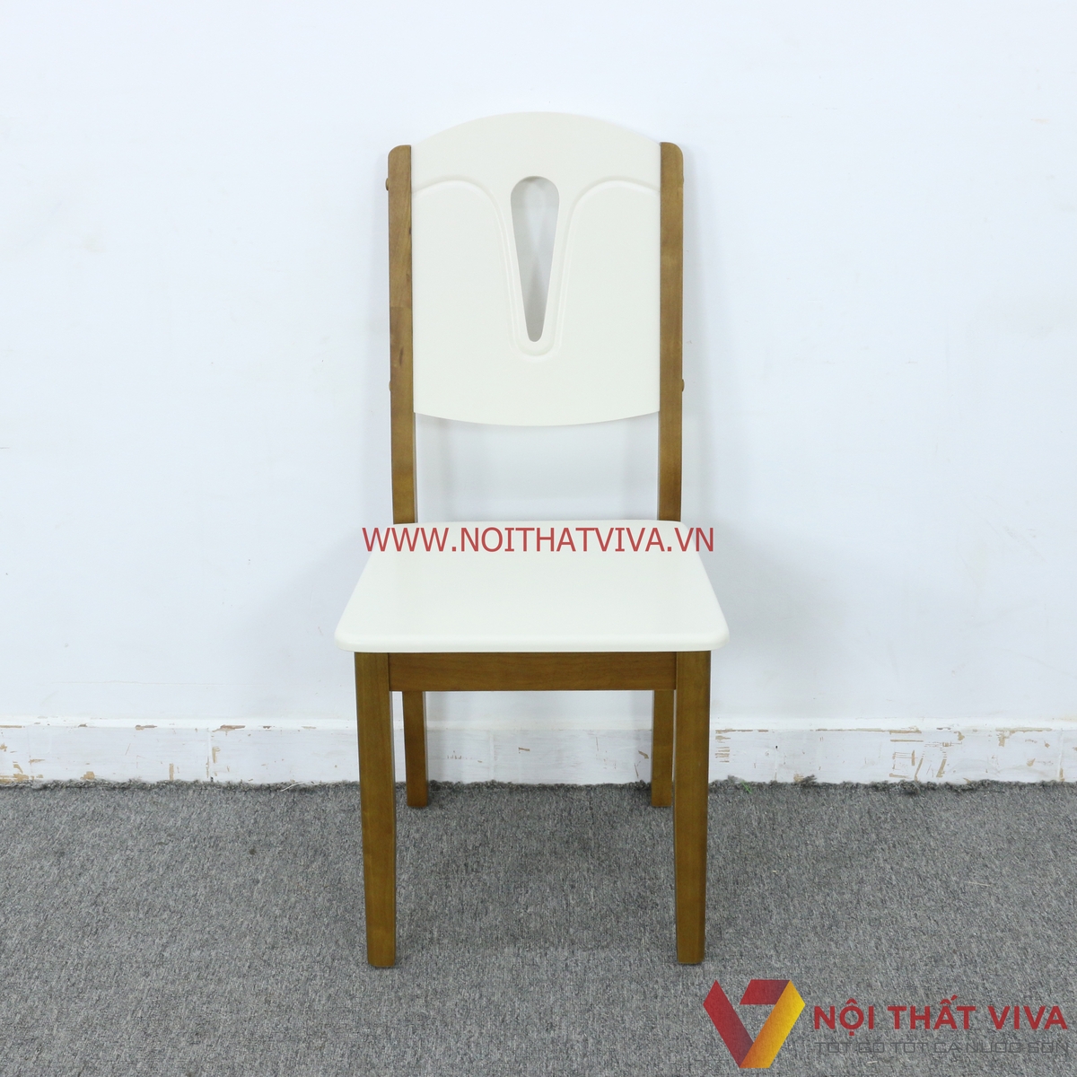 Bộ Bàn Ăn Mặt Đá Cẩm Thạch Gỗ Xoan 6 Ghế Màu Óc Chó Phối Trắng Cao Cấp