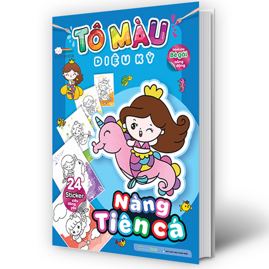 Tô màu diệu kỳ - Nàng tiên cá