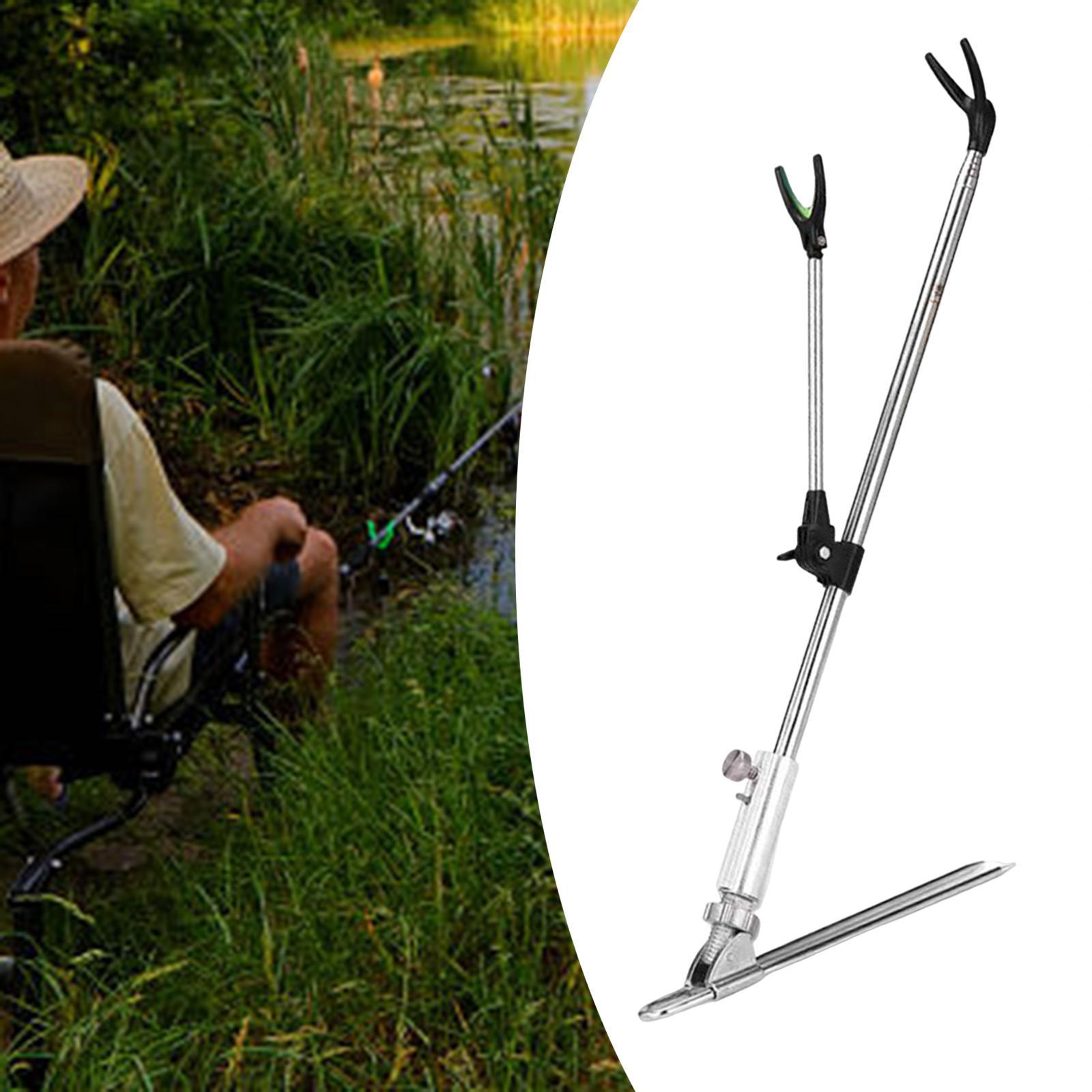 Fishing Rod Holder Stand Bracket Stainless Steel Raft Ship Fishing Pole Rack