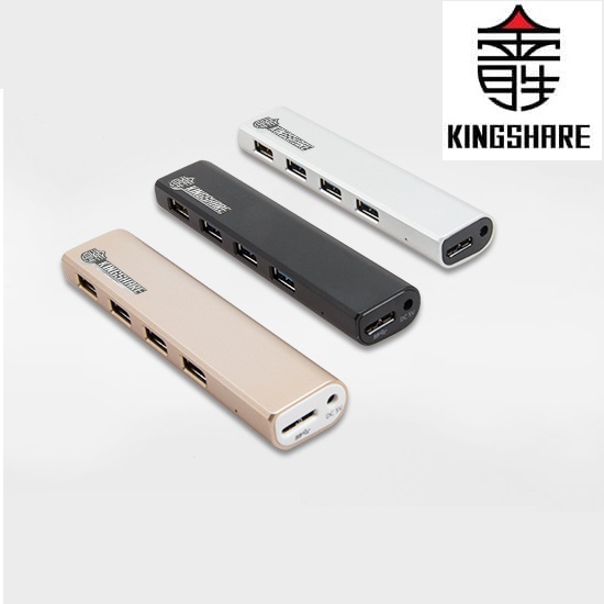 Hub chia 4 cổng USB 3.0 Kingshare (Màu Ngẫu Nhiên) - Hàng nhập khẩu